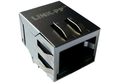 Sarı-Turuncu LED RJ45 LPJ0011A114NL RJ45 Tek Limanı, 10 / 100Mbps ethernet