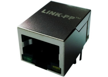 1x RJ45 LPJ0011BENL Dik Açı, 10 / 100M Manyetik Trafo Entegre
