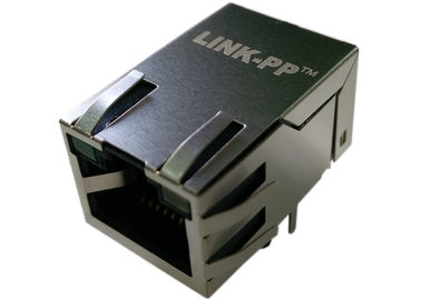WT-50036 1 x 1 Jack Yapılandırma ile Altın Kaplama Konnektör RJ45 Tek Bağlantı