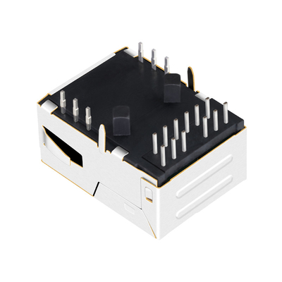 1840783-1 Düşük Profilli RJ45 Jack 100BASE-T Sekmeli Ledsiz