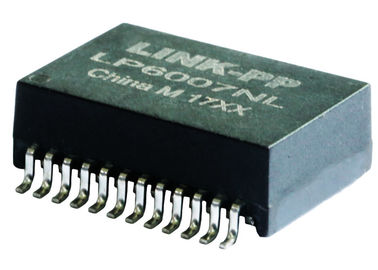 Lan Ethernet, LP6007NL için 3500V Yüksek Gerilim İzolasyon Trafosu Tek Bağlantı Noktaları