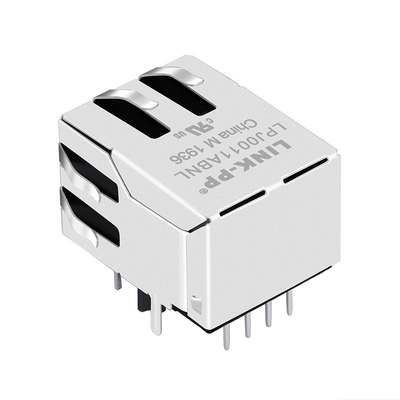 Yüksek Hızlı Manyetik Rj45 Bağlantı Modüler J00-0065NL LED ile