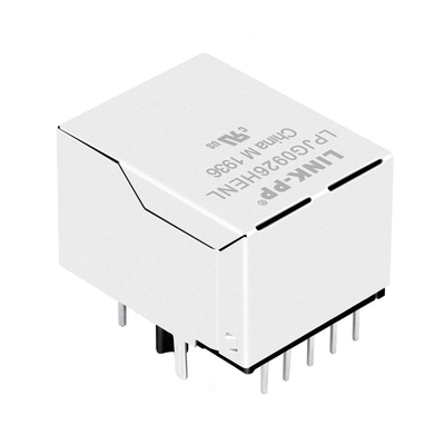1000Base-T Tek Portlu RJ45 Modüler Jack POE+ LPJG0926HENL ile