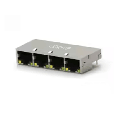 Kalkanlı 1x4 Düşük Profilli RJ45 Bağlantısı 1888251-1 1888251-2 1888251-5