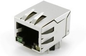 JXD0-0025NL Düz açılı RJ45 LED 1000 tabanlı T ile bağlantısı