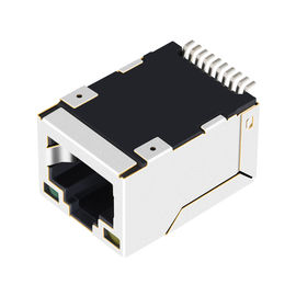 Dağı 1x RJ45 Tab-up W / LED, 10 / 100Base-T Ethernet Yüzey LPJ19201BGNL