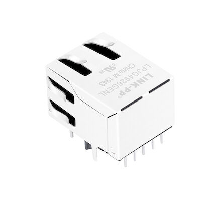 Gigabit Ethernet LPJG4926GENL için 1000Base-T POE / POE + RJ45 Konektörü
