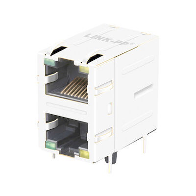2301997-5 10/100 Base-T 2x1 Port RJ45 Manyetikli Modüler Kriko LPJ17003-8AENL