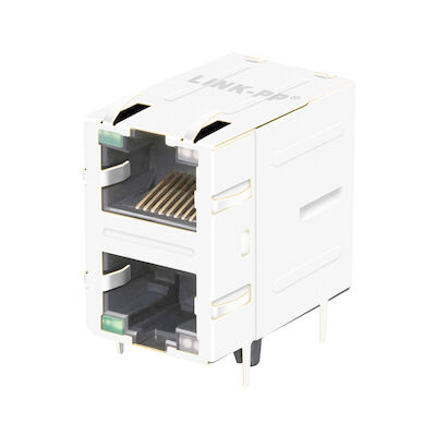 RM3-KA-0005 1000 Base-T 2x1 Bağlantı Noktası RJ45 Mmanyetik Jak LPJG17549A8NL