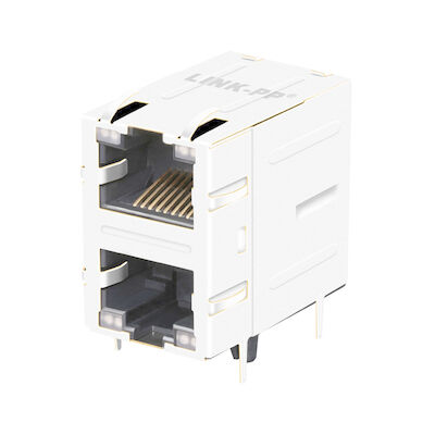 6368011-4 2x1 Bağlantı Noktalı RJ45 Konnektör Manyetik Olmadan LPJE17200A31NL