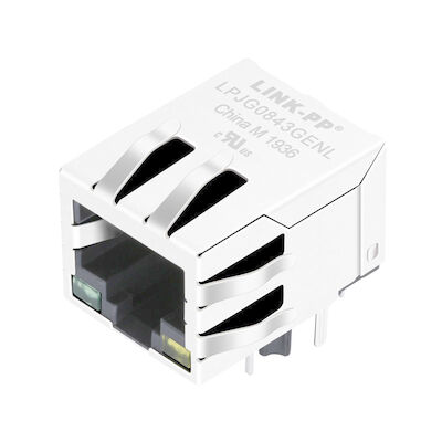 HR931143C 1000 Base-T RJ45 Transformatör Modüler Jakı LPJG0843GENL