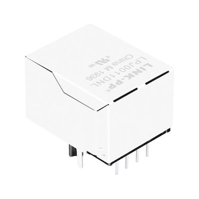 Hiçbir LED'ler Through Hole J0011D01NL CONN MAGJACK 1 port 100 BASE-TX LPJ0011DNL