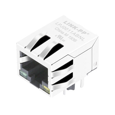 HFJ11-2450E-LS12RL RJ45 Modüler Jack 10 / 100Base-T LPJ0011ABNL Ağ Anahtarı