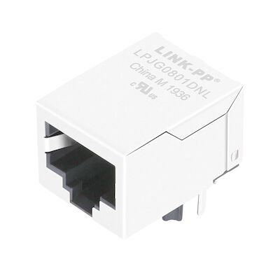 Gigabit Manyetik LPJG0801DNL Yönetilmeyen Media Converter ile 48F-01NW2NL RJ45