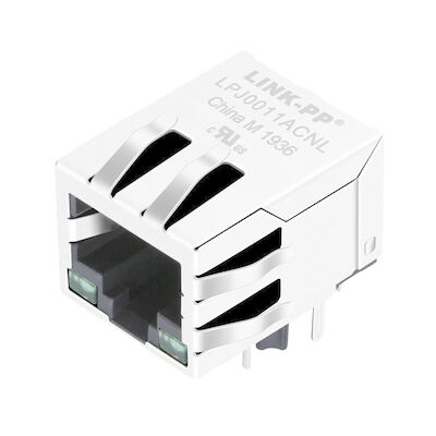 LPJ0011ACNL RJ45 1 x 10/100 Mbit Ethernet LED Göstergeleri 8P8C