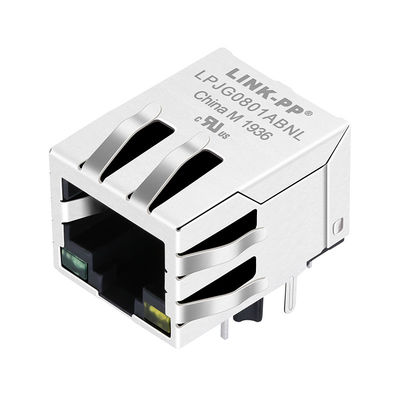 KLA1T109-43 LF Manyetik RJ45 Jack, Gigabit Anahtarı için maç ATMEGA88PV-10MUR