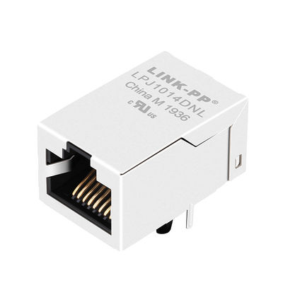 7499010001A RJ45 Tek Bağlantı Noktalı, LPJ1014DNL 8p8c Manyetik Jak