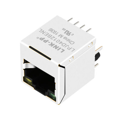 JXD2-0010NL , LPJD4012BENL Dikey Manyetik Rj45 Modüler Jak 10/100Mbps