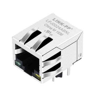 LPJ0024ABNL Tek Bağlantı Noktalı 10/100 Base-T RJ45 Dişi Konnektör Soket Bağlantısı J0024D21B
