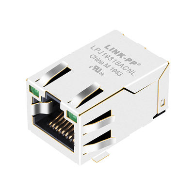 J3018G21KT 10/100 Base-T Ethernet Magjack SMT RJ45 Konnektör LPJ19318ACNL
