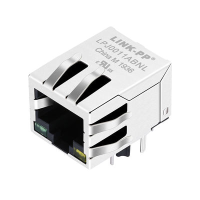 JD0-0009NL 10/100 Base-T Magnetics ile Tek Bağlantı Noktalı RJ45 Jakı