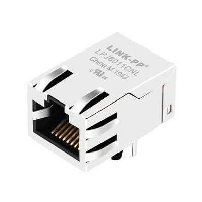 JXR1-0001NLT 100 Base-T Tek Bağlantı Noktalı Ethernet Manyetikler RJ45 Modüler Jaklar