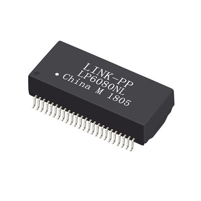 H6101FNL Çift Bağlantı Noktalı SMD Gigabit Manyetik POE + Trafo LP6080NL