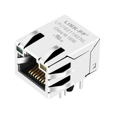 P26-P01-18K7 = RT7-ZZ-0027 Rj45 Modüler Jack 1 x 1 Portlu LED LPJ16211AENL