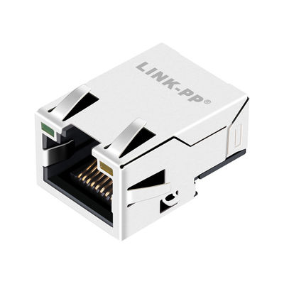 2.5G Base-T Düşük Profilli SMT 10P8C RJ45 Dişi Konnektör Soket LPJM19006ABNL