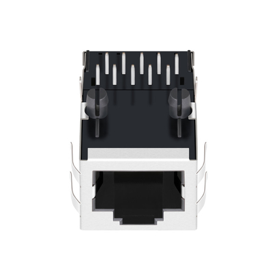 Sekme Yukarı 10G Base-T 1 Bağlantı Noktalı Manyetik RJ45 Jakı JXT7-1123NL