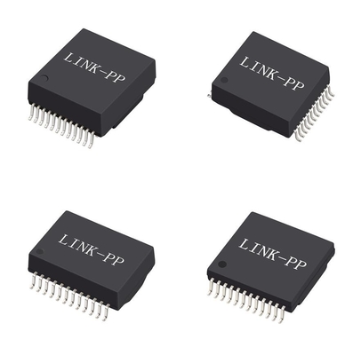 24 PIN Tek Bağlantı Noktalı SMD Lan Transformatörü POE Olmayan 10G Base-T S558-10GB-07
