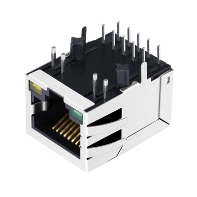 JT4-1202HL 1000 Base-T Sekmesi Aşağı Yüzey Montajlı Rj45 Ethernet Jakı Yeşil/Sarı Ledli 1 Port
