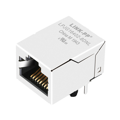 RT9-HK-0002 1x1 Bağlantı Noktalı Entegre Manyetikler RJ45 Jack 1000 Base-T Sekmesi Ledsiz