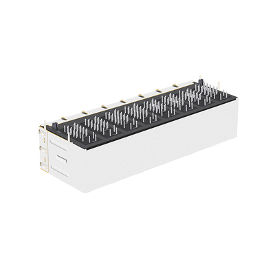 JT5-2810NL 10G Base-T RJ45 Dişi Konnektörler 2x8 Bağlantı Noktalı FR4 PCB