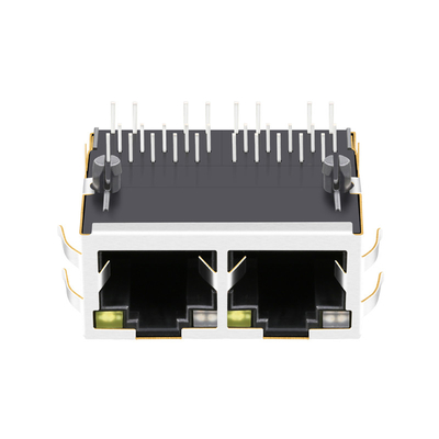0826-1X2T-HT-F 4PPoE 60W 1x2 Bağlantı Noktalı 2.5G Base-T RJ45 MagJack Sekmesi GO/Y Ledli
