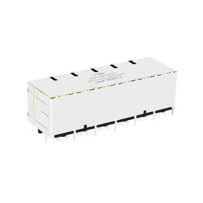 JT5-2470NL 2x6 Bağlantı Noktalı 10G Base-T RJ45 Manyetik Konnektörler 12P8C HAFİF BORULARLA