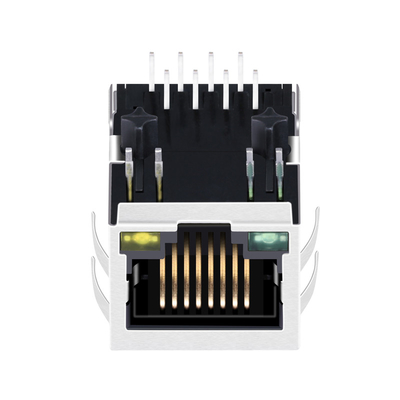 ARJM11A1-009-AB-EW2 100 BASE-T 8P8C Tek Bağlantı Noktalı RJ45 Manyetik Konnektör Sekmesi Aşağı